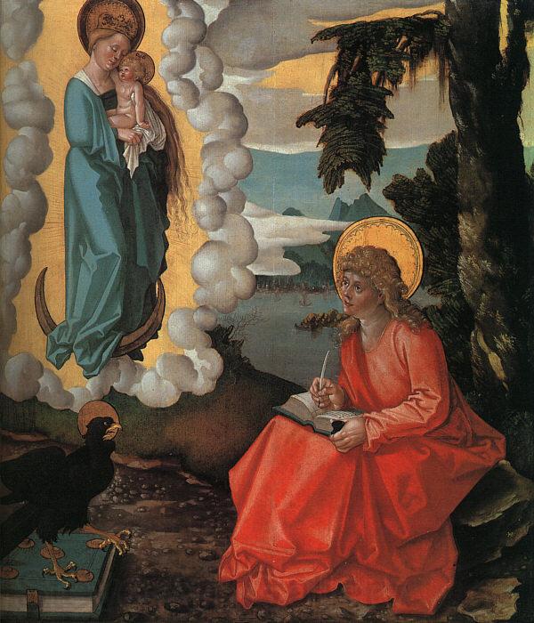 Hans Baldung Grien Saint John on Patmos Spain oil painting art